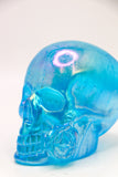 Aura Skull with Rose in Mouth