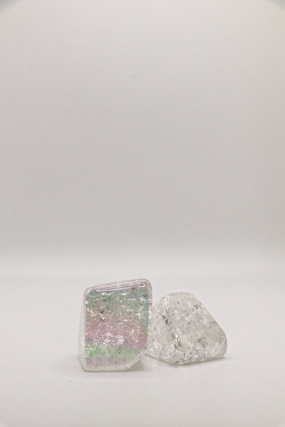 Angel Aura Crackle Quartz Diamond Crystal